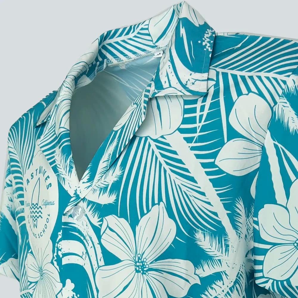 Camicia fronte dettaglio collo