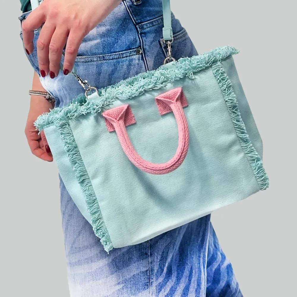 BORSA FRANGE E TRACOLLA BON BON TIFFANY INDOSSATA