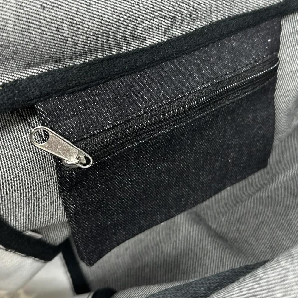 BORSA MEDIA MIDDLE ANIMALIEUR DETTAGLI TASCA INTERNA