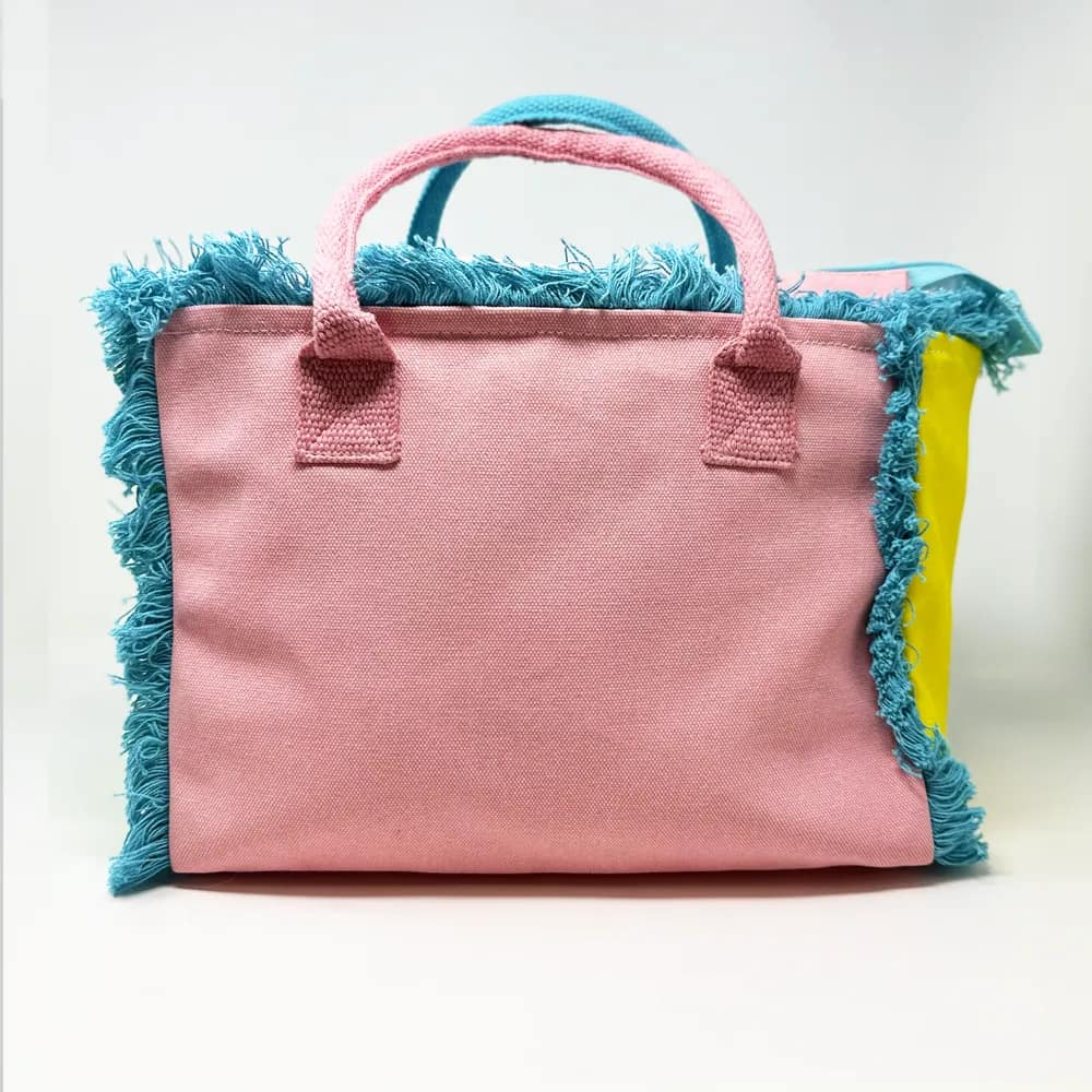 BORSA MIDDLE FRONTALE PARTE ROSA