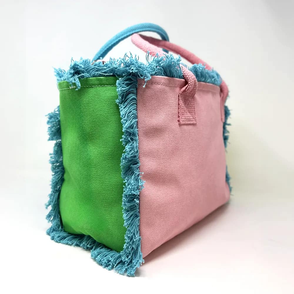 BORSA MIDDLE PROFILO VERDE