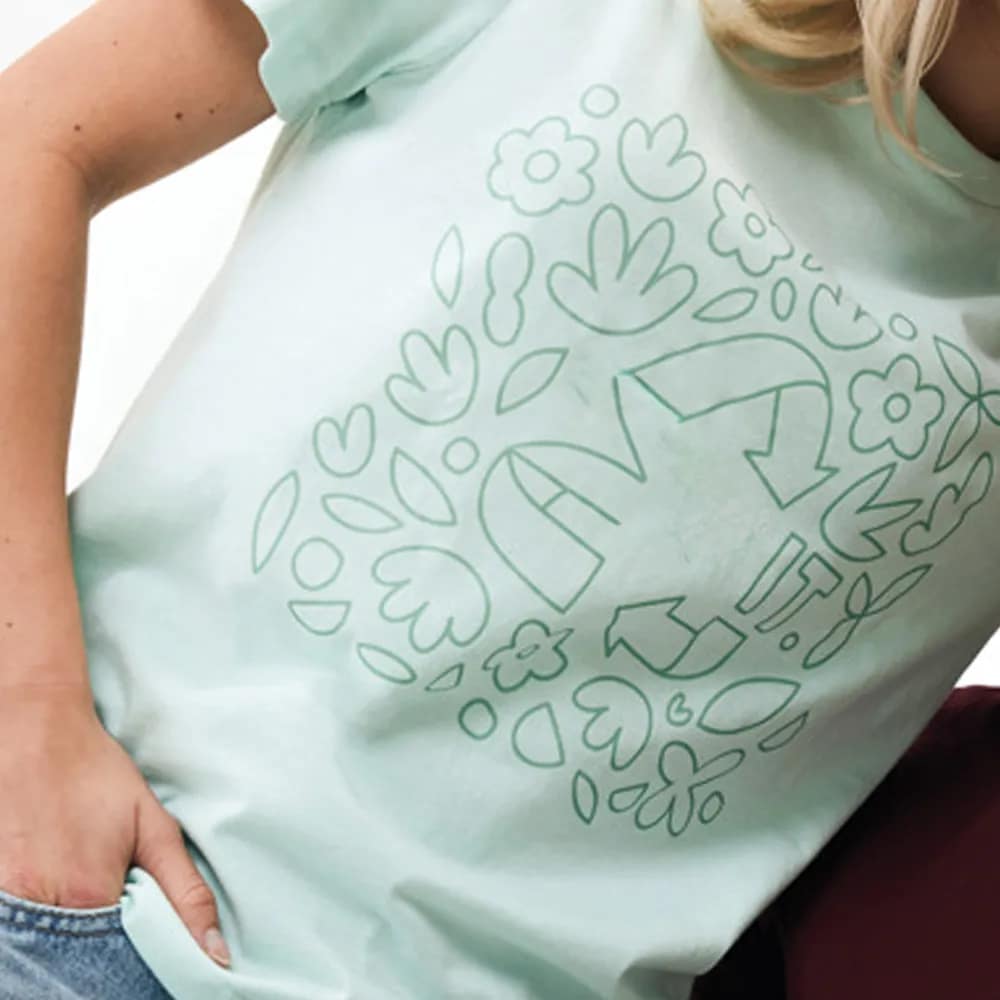T-SHIRT CRUSHED MINT