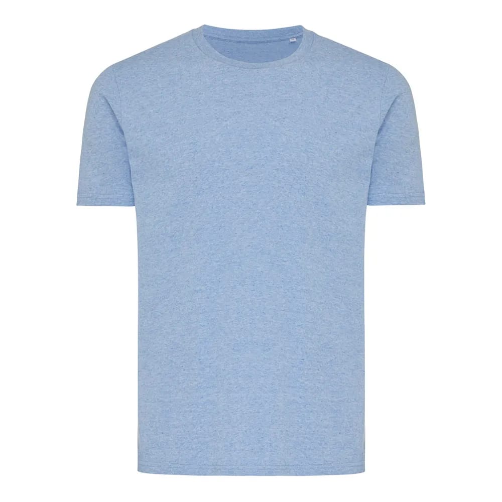 T-SHIRT LIGHT HEATHER BLUE FRONTE