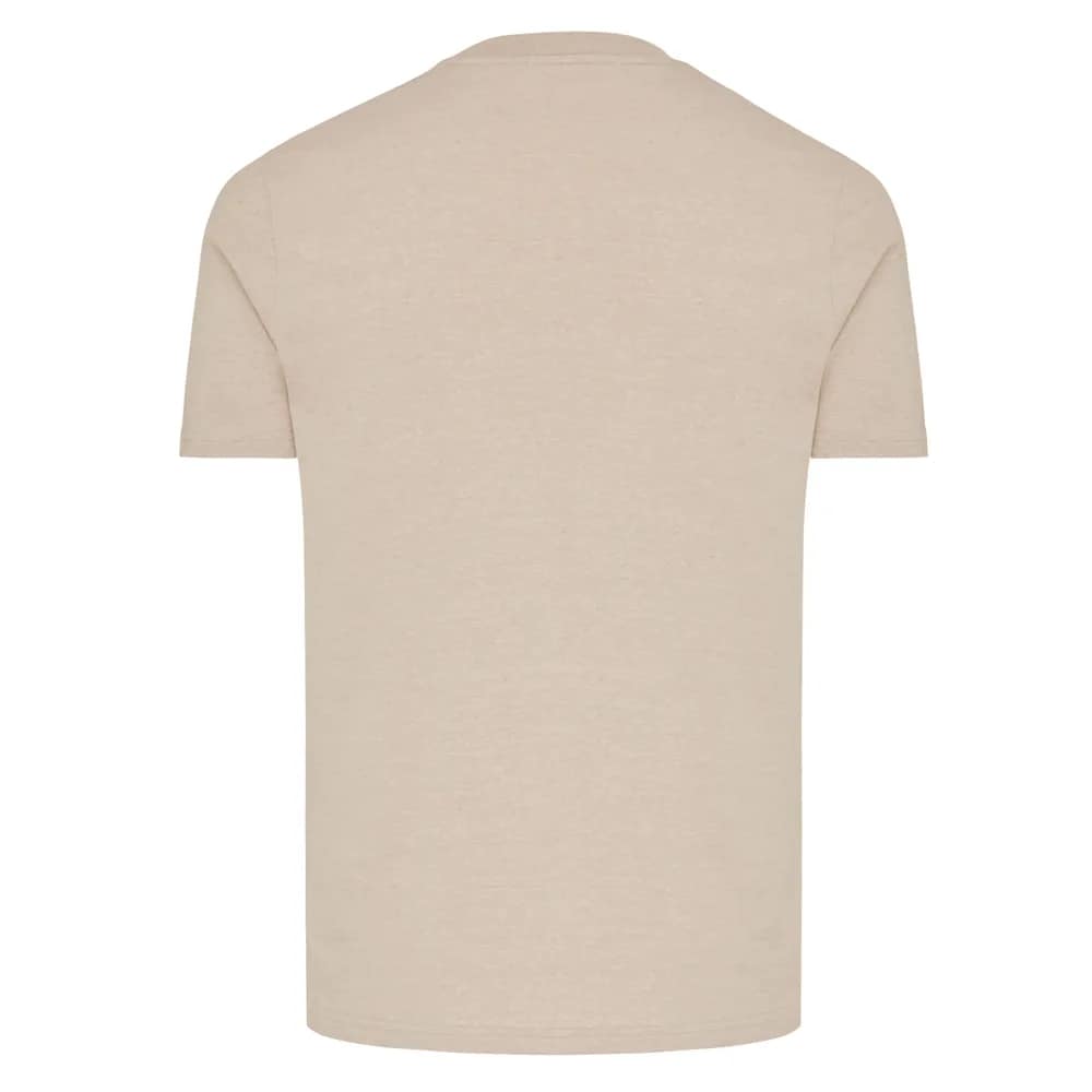 T-SHIRT LIGHT HEATHER BROWN RETRO
