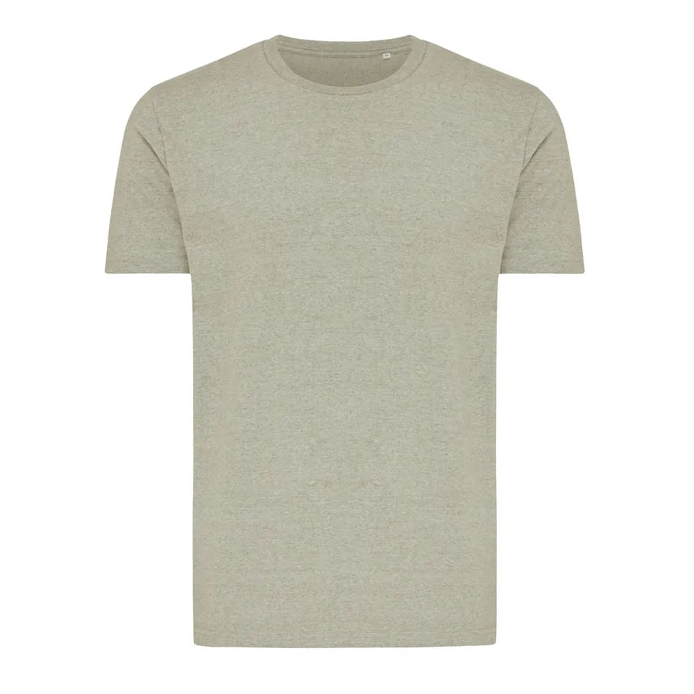 T-SHIRT LIGHT HEATHER GREEN FRONTE