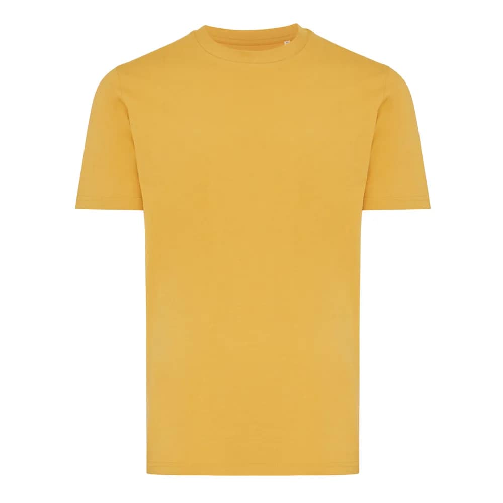 T-SHIRT OCHRE YELLOW FRONTE