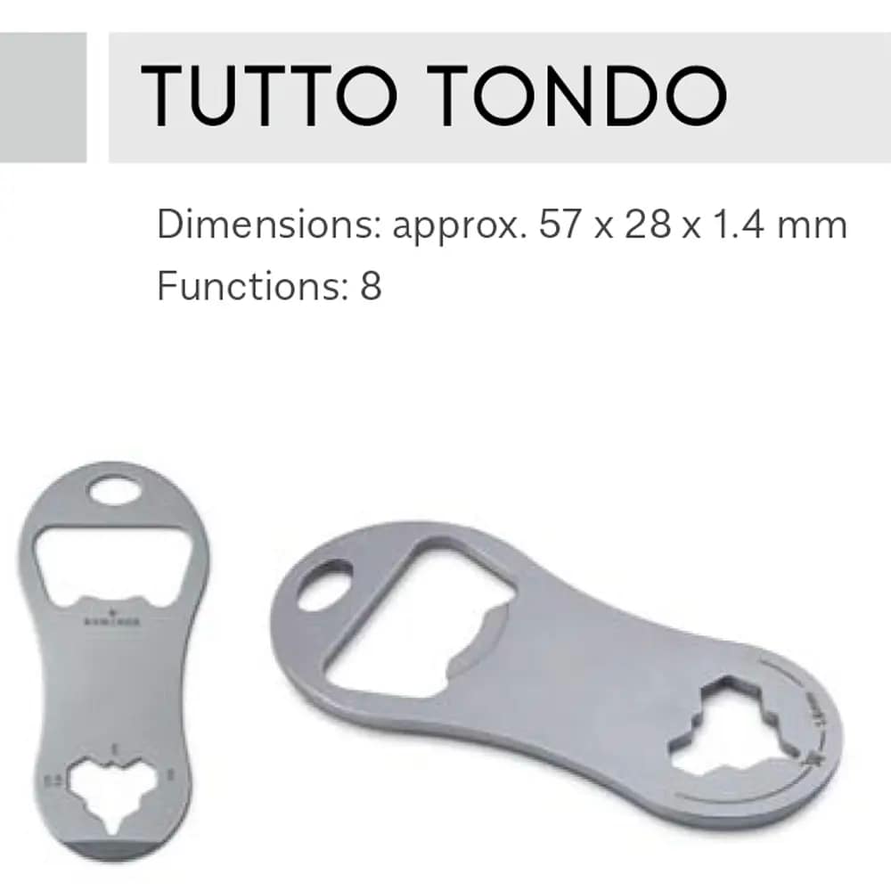 modello chiave tutto tondo