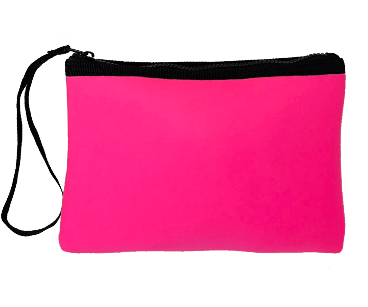 POCHETTE IN NEOPRENE FUXIA FLUO