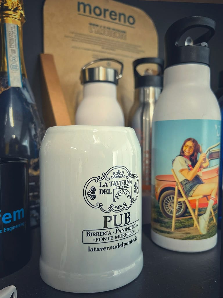PERSONALIZZAZIONE TAZZE E BORRACCE