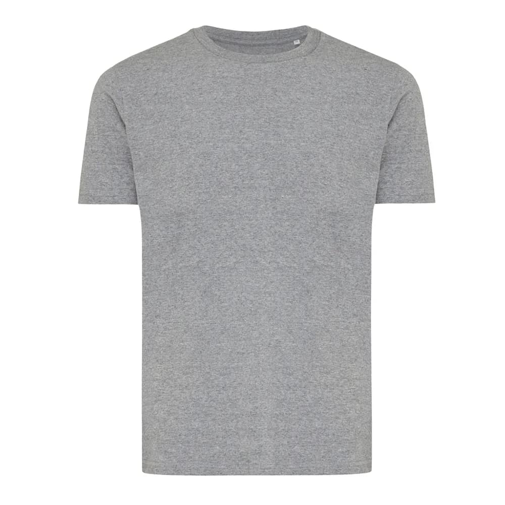 T-SHIRT LIGHT HEATHER ANTRACITE FRONTE