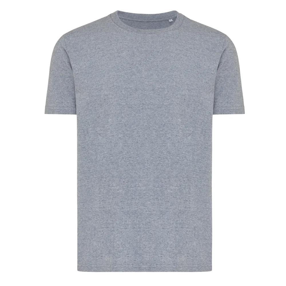 T-SHIRT LIGHT HEATHER NAVY FRONTE